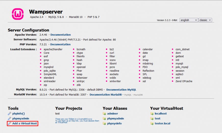 How to Change localhost to a Custom Domain Name in XAMPP/WAMP (Windows)?