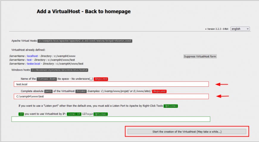 How to Change localhost to a Custom Domain Name in XAMPP/WAMP (Windows)?