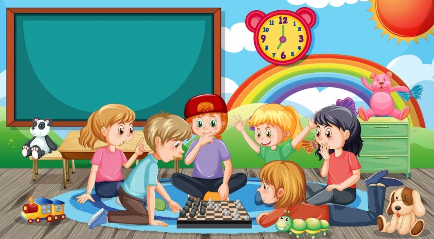 6 Games and Exercises for Toddlers and Preschoolers in Kindergarten